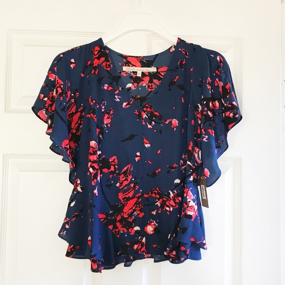 Rachel Roy ruffled top - Picture 4 of 6